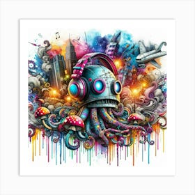 Octopus 13 Art Print