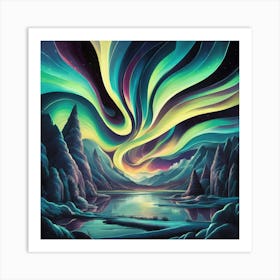 Aurora Borealis Art Print