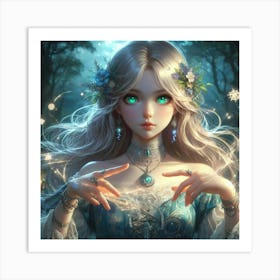 Fairy Girl 1 Art Print