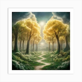 Fairytale Forest 46 Art Print