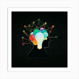 Creative Mind Art Print