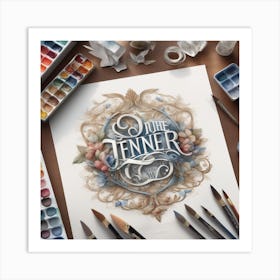 Lettering Art Print