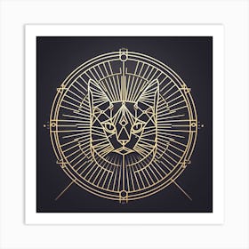 Occult Cat Art Print