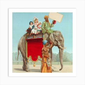 Indian Elephant Art Print