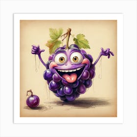 Grapes 21 Art Print