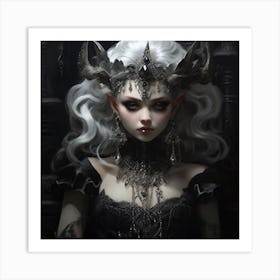 Elven Beauty 1 Art Print