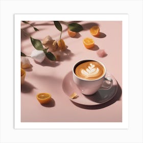 Latte Art 5 Art Print