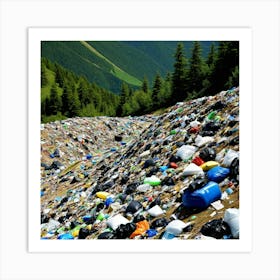 Mountain Of Trash Art Print