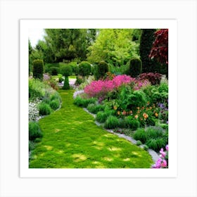 Garden Path Art Print