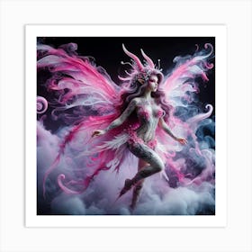 Pink Fairy Art Print