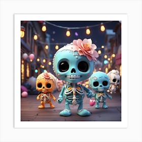 Day Of The Dead Art Print