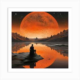 Orange Art Print