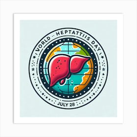 World Hepatitis Day 11 Art Print