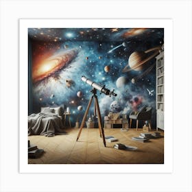 Astronomy Room Art Print
