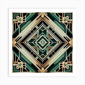 Deco Style Art 1 Art Print