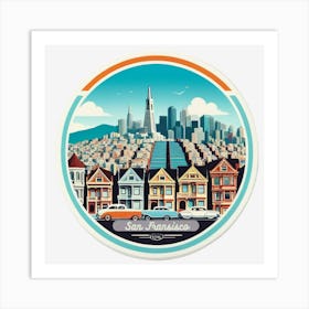 San Francisco Cityscape Art Print