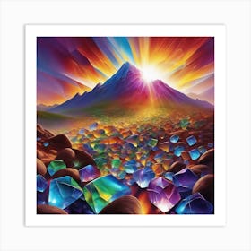 Crystals In The Sky Art Print