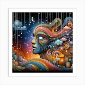 Psychedelic Art 1 Art Print