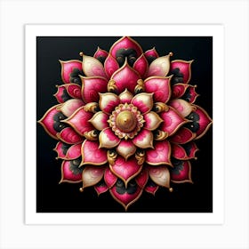 Lotus Flower 35 Art Print