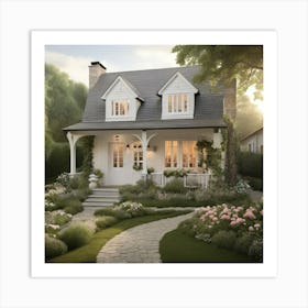 Cottage Home Art Print