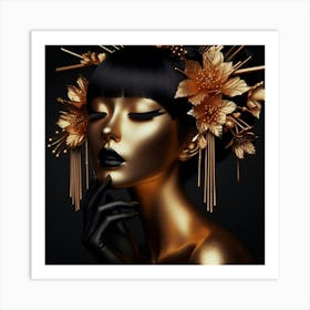 Asian Beauty 11 Art Print