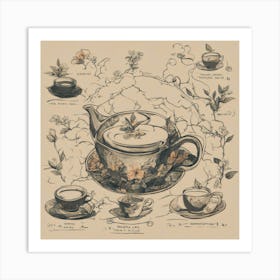 Tea Art 189 Art Print