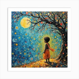 Little Krishna 1 Art Print