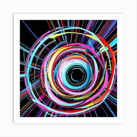 Abstract Swirl 3 Art Print