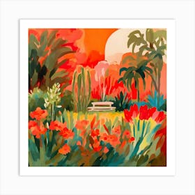 Botanical Garden Art Print