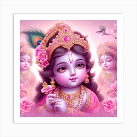 Krishna 3 Art Print