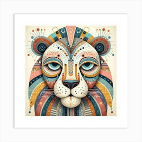 Lion Print Wall Art 1 Art Print