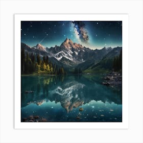 The Milky Way Art Print