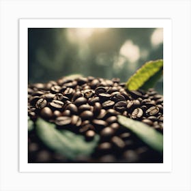 Coffee Beans 70 Art Print