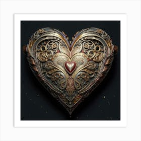 Heart Of Iron Art Print