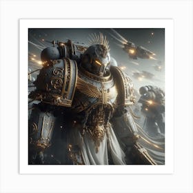 Space Marines 5 Art Print