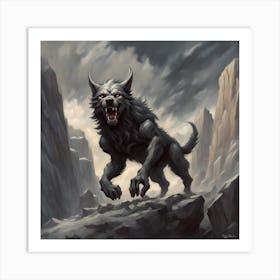 Werewolf 1 Art Print