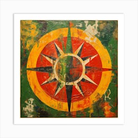 Compass 1 Art Print