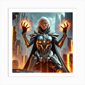 Nerys Volkaris Earth Mastery Art Print