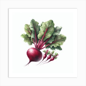 Beetroot 1 Art Print