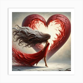 Heart Of Love Art Print