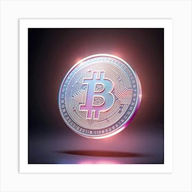 Bitcoin Stock Photos & Royalty-Free Images Art Print