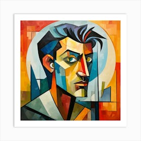 Portrait Of A Man Art Print