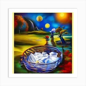 Slaundry Basket 3 Art Print