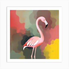 Flamingo 9 Art Print