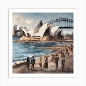 Sydney Opera House Art Print