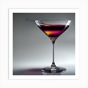 Martini ³ Art Print