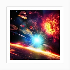 Galactic Art Print