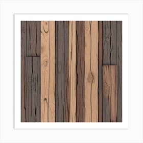 Wood Planks 5 Art Print