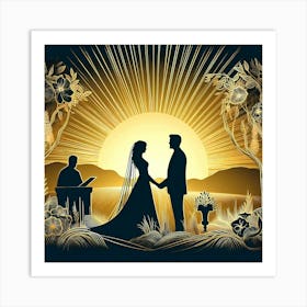 Creative Love And Relationship Illustration 23 Art Print