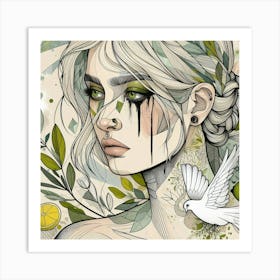 Olive 3 Art Print